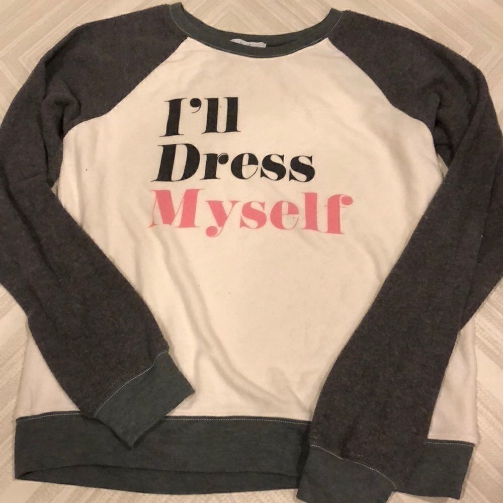 Wildfox Girls I Dress Myself Sweatshirt
